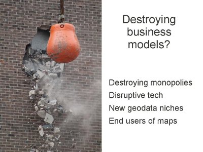destroying business models